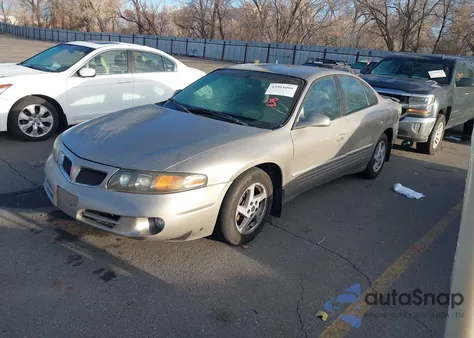 2003 Pontiac Bonneville Se from USA, damaged, VIN 1G2HX52K934198590